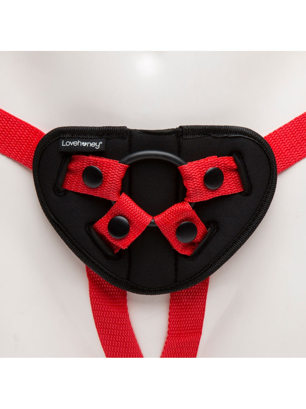 Kit gode ceinture Red-hot Romp 3 pièces