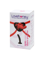 Kit gode ceinture Red-hot Romp 3 pièces