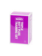 Kit plug anal Triple Training BASICS