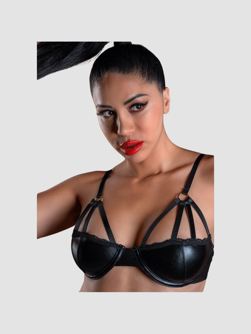 Soutien-Gorge Ouvert Shelly Noir Devil Collection