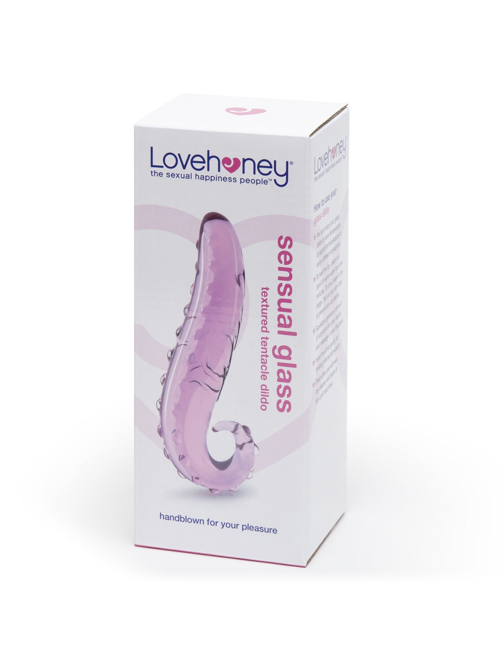 Dildo en verre tentacule Sensual Glass