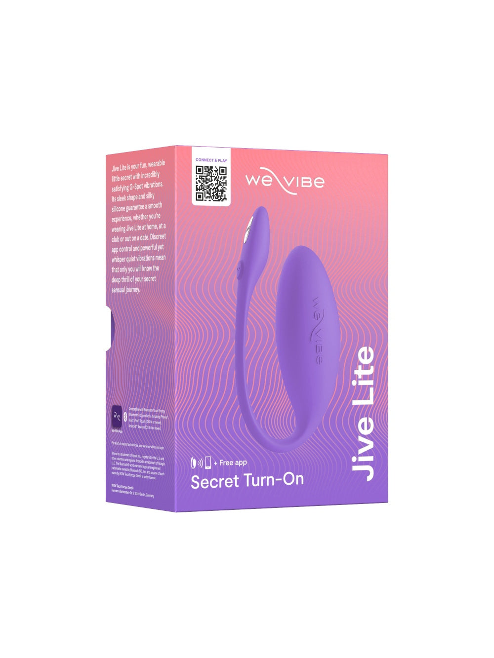 Oeuf vibrant connecté We-Vibe Jive Lite