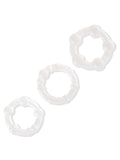 Kit cockring Triple BASICS 3 pièces