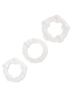Kit cockring Triple BASICS 3 pièces
