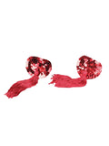 Caches-Tétons Sequins Rouge Burlesque
