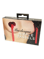 Caches-Tétons Sequins Rouge Burlesque