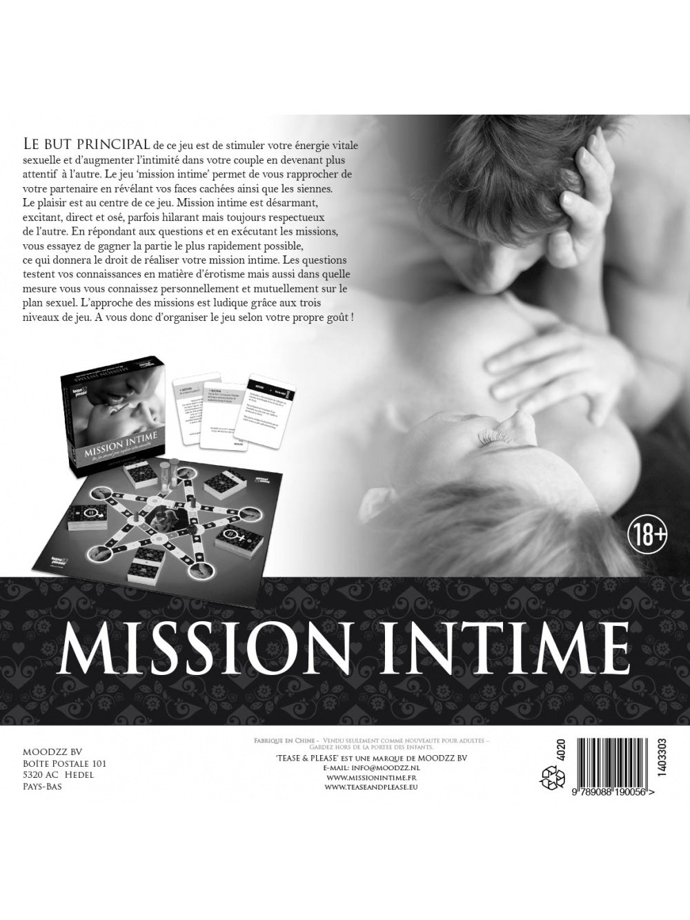 Jeu Mission Intime