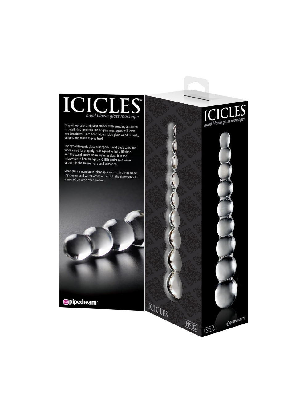 Dildo en Verre Icicles N°02