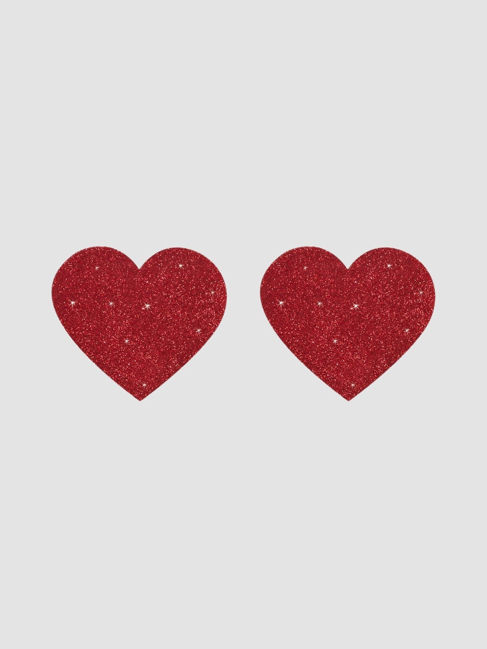 Nippies Coeurs Pailletés Rouges