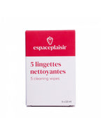 Lingette nettoyante pour sextoys x5