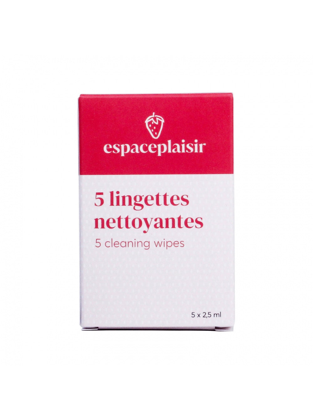 Lingette nettoyante pour sextoys x5