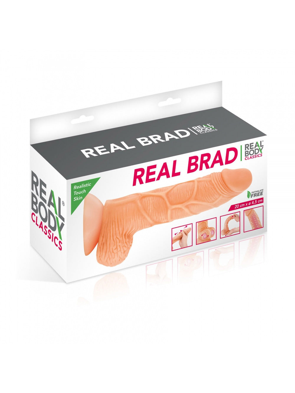 Gode Ventouse Réaliste Real Brad