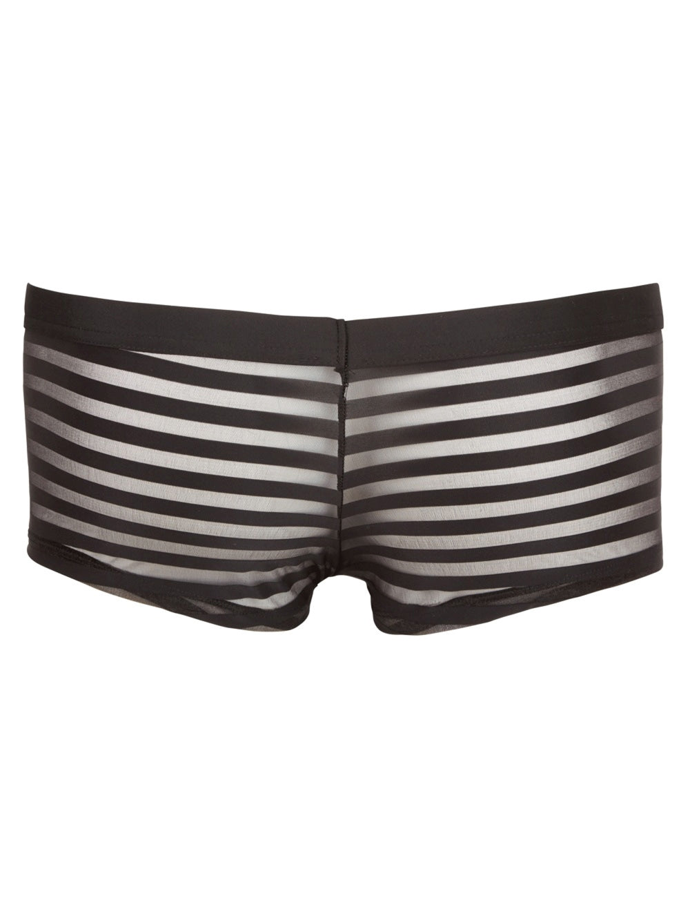 Boxer Rayé Transparent