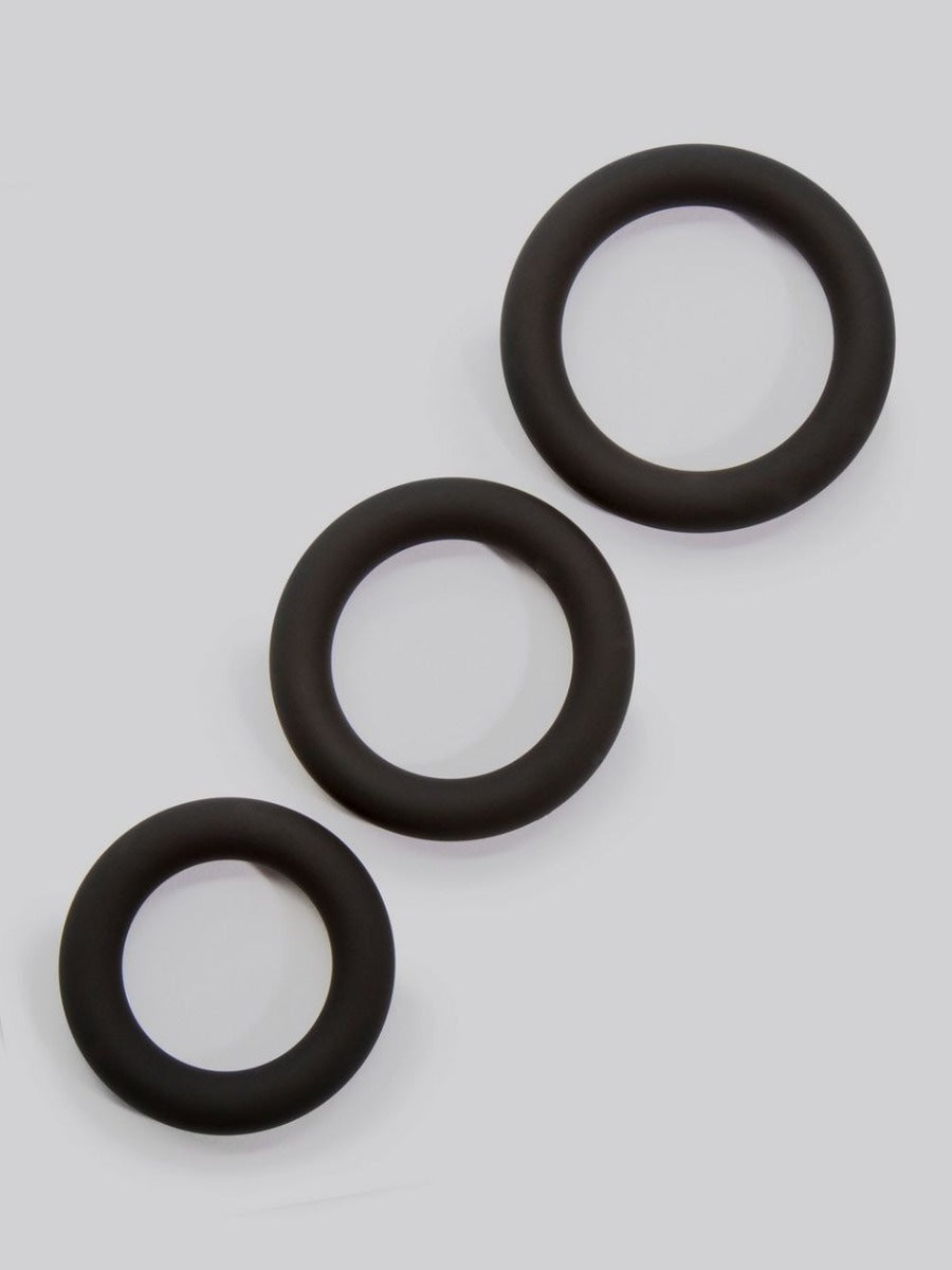 Kit de 3 cockrings silicone Extra Thick Get Hard