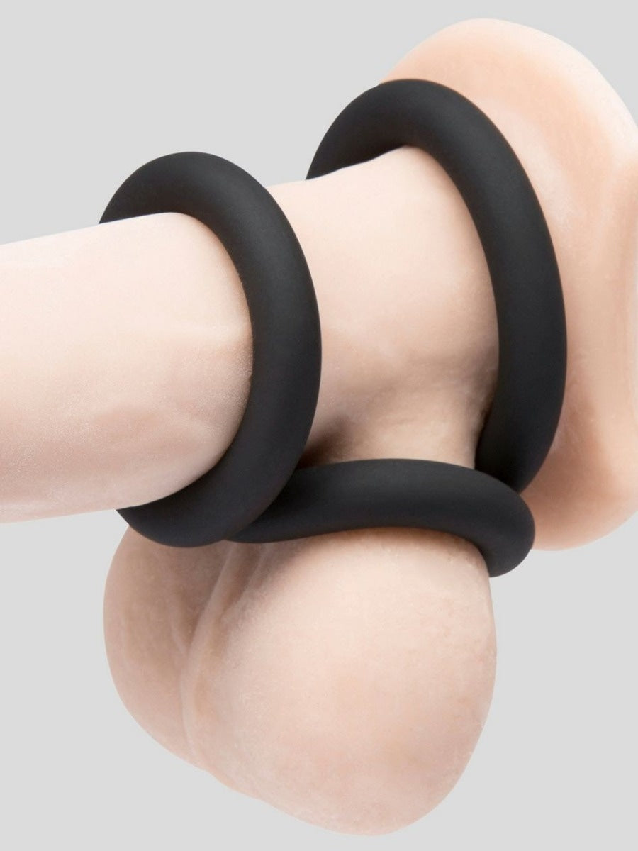 Kit de 3 cockrings silicone Extra Thick Get Hard