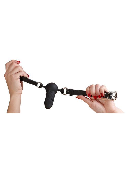Bâillon gode silicone