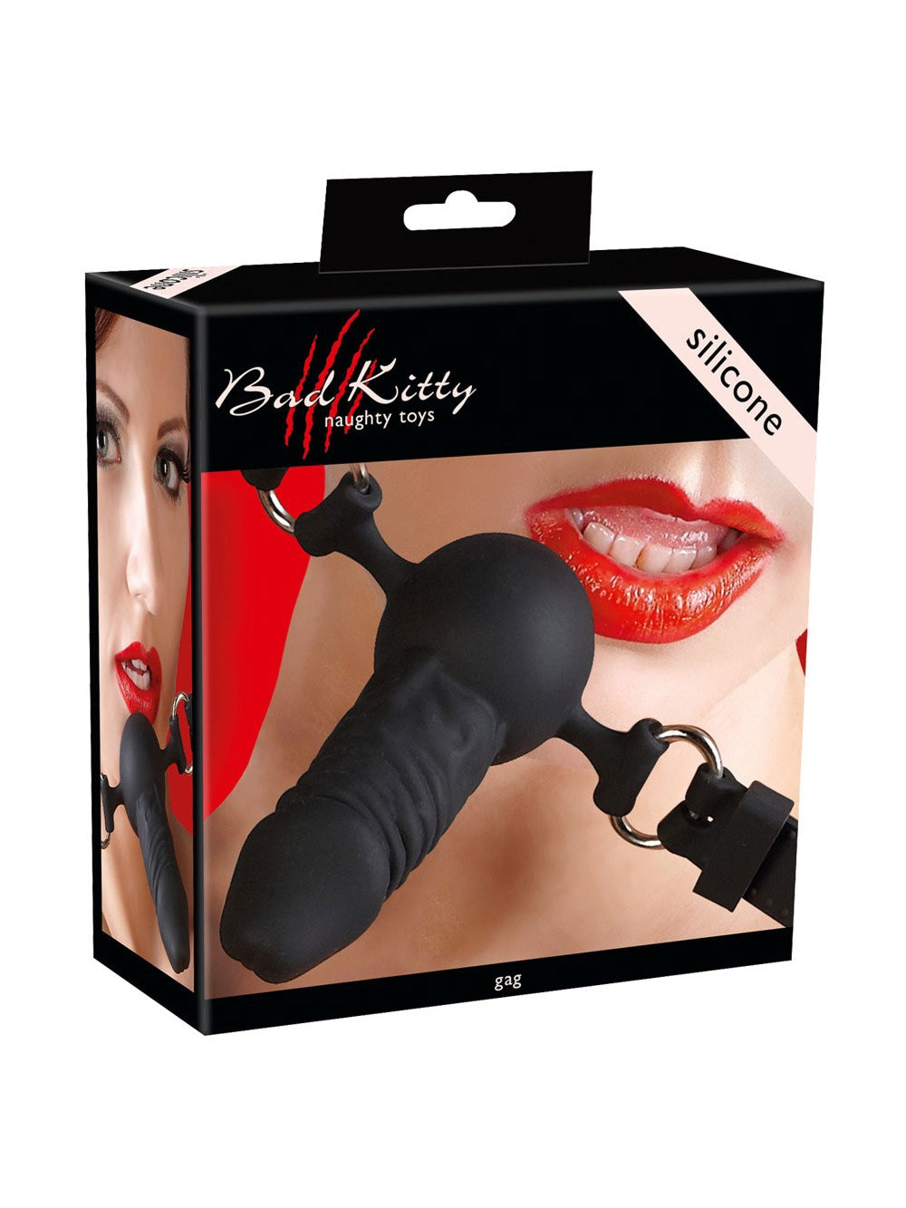 Bâillon gode silicone
