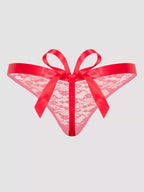String noeud Unwrap Me rouge