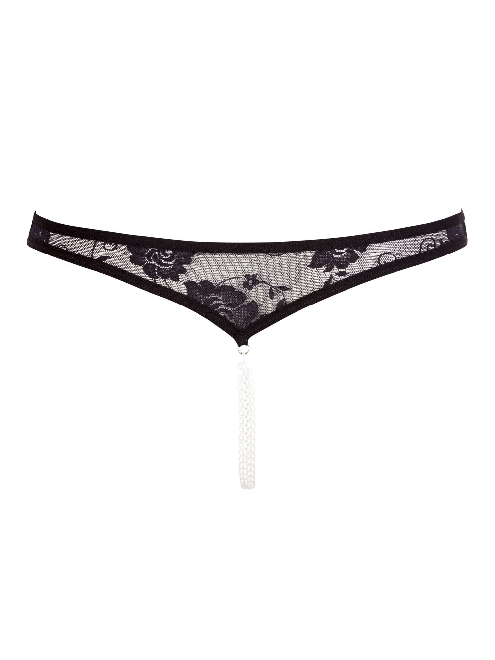 String Ouvert Dentelle & Perles