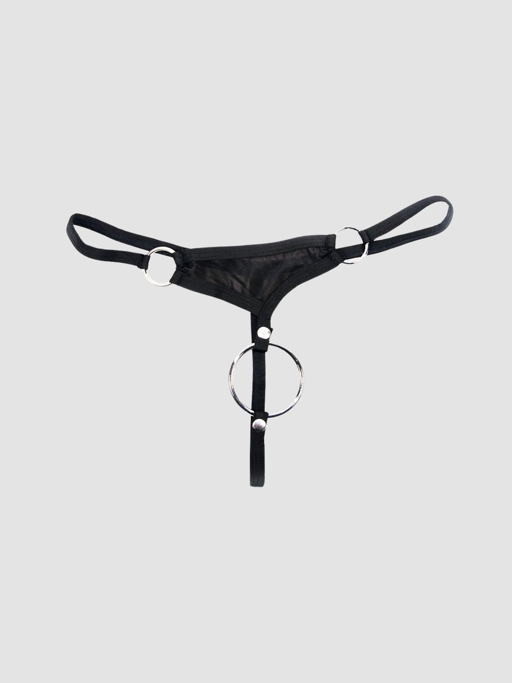 String Sensuality Dentelle LM706 Noir