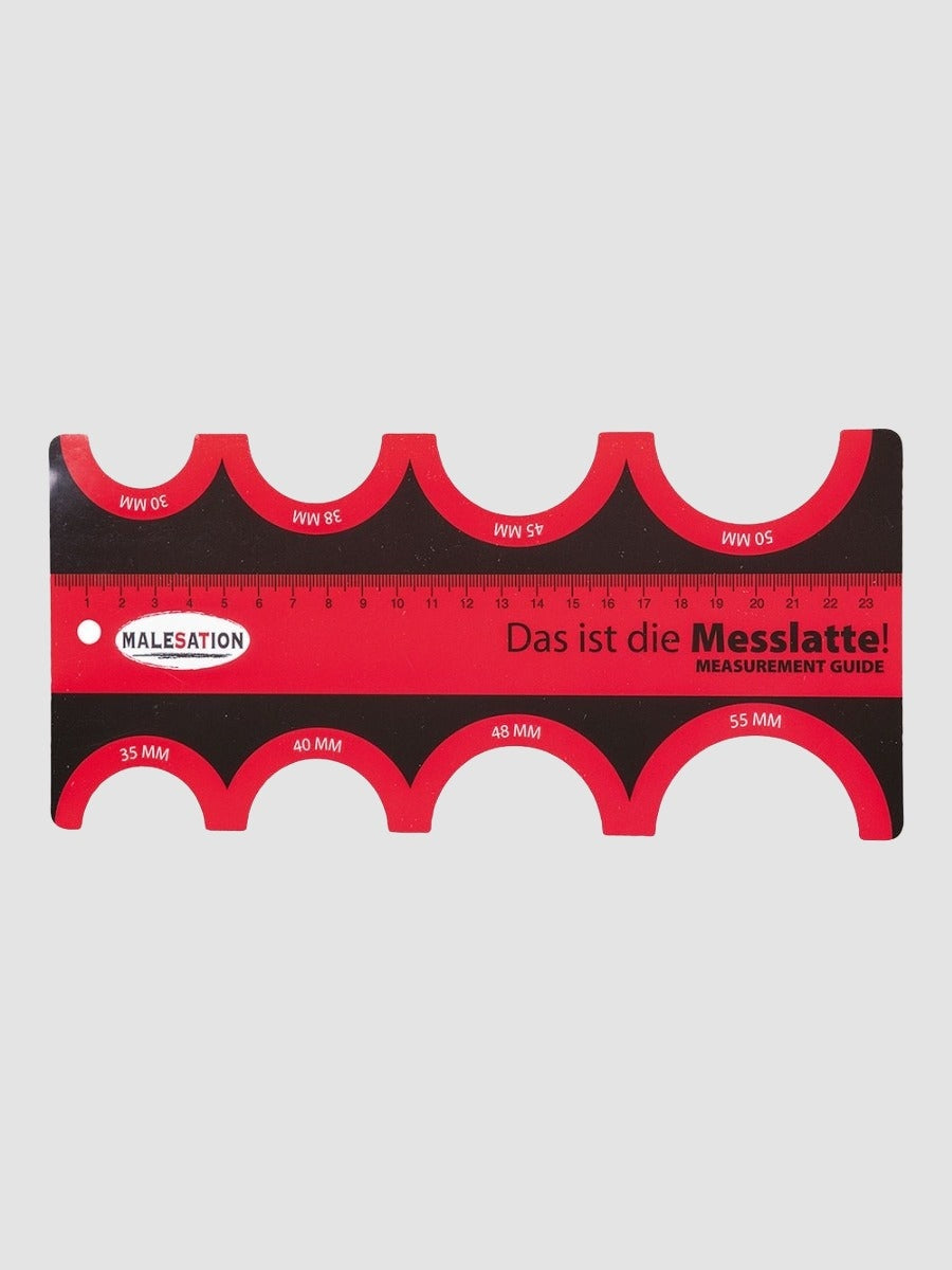 Guide de mesure pour pénis