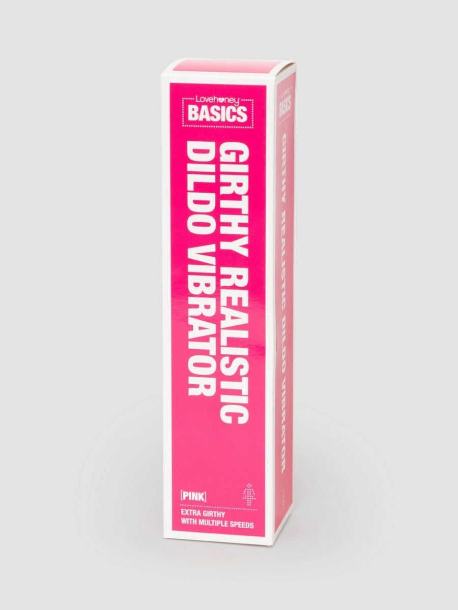 Vibromasseur réaliste 20,3 cm Girthy BASICS
