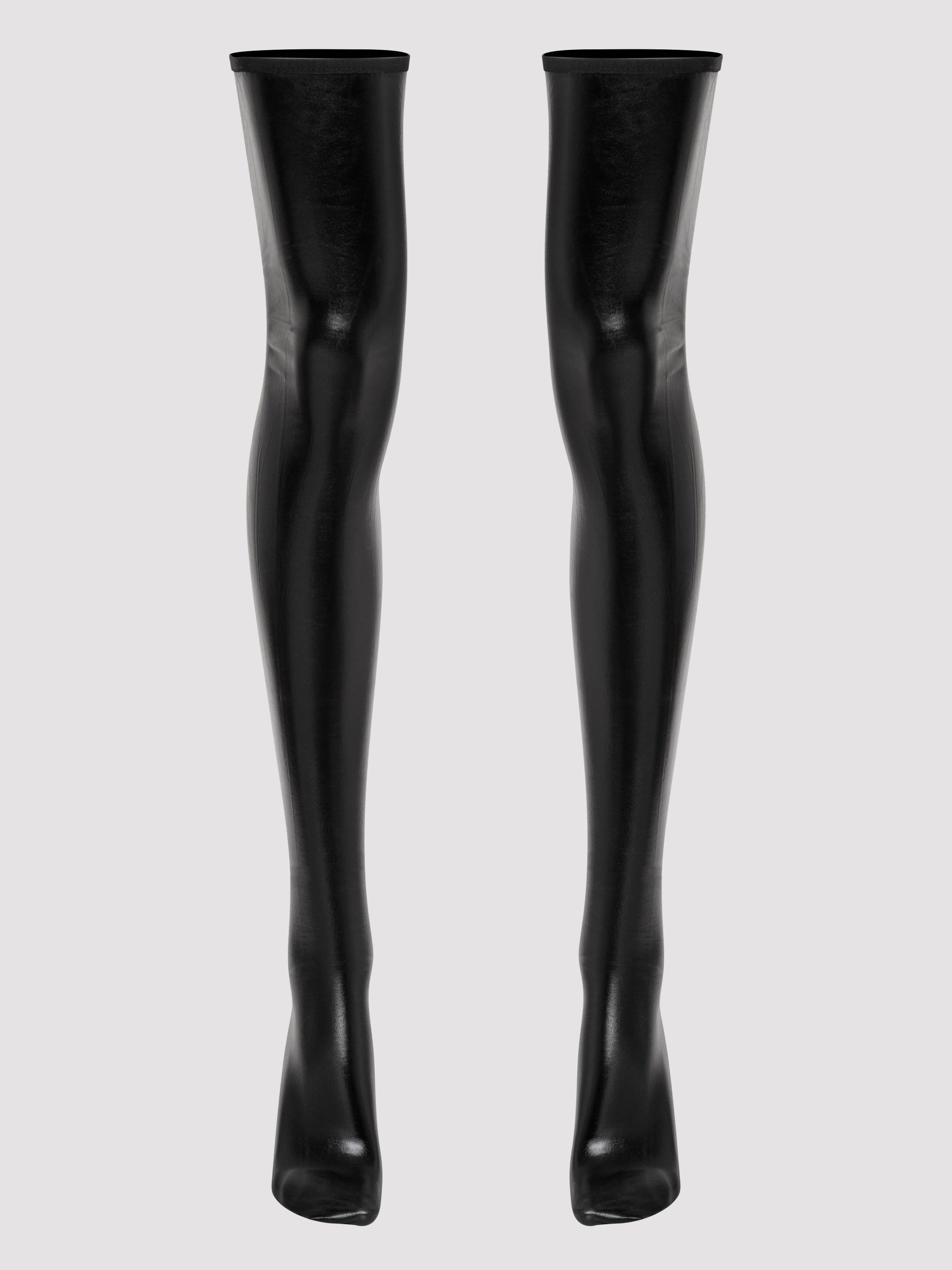 Bas Fierce wetlook noir