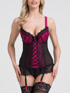 Corset porte-jarretelles Alena noir