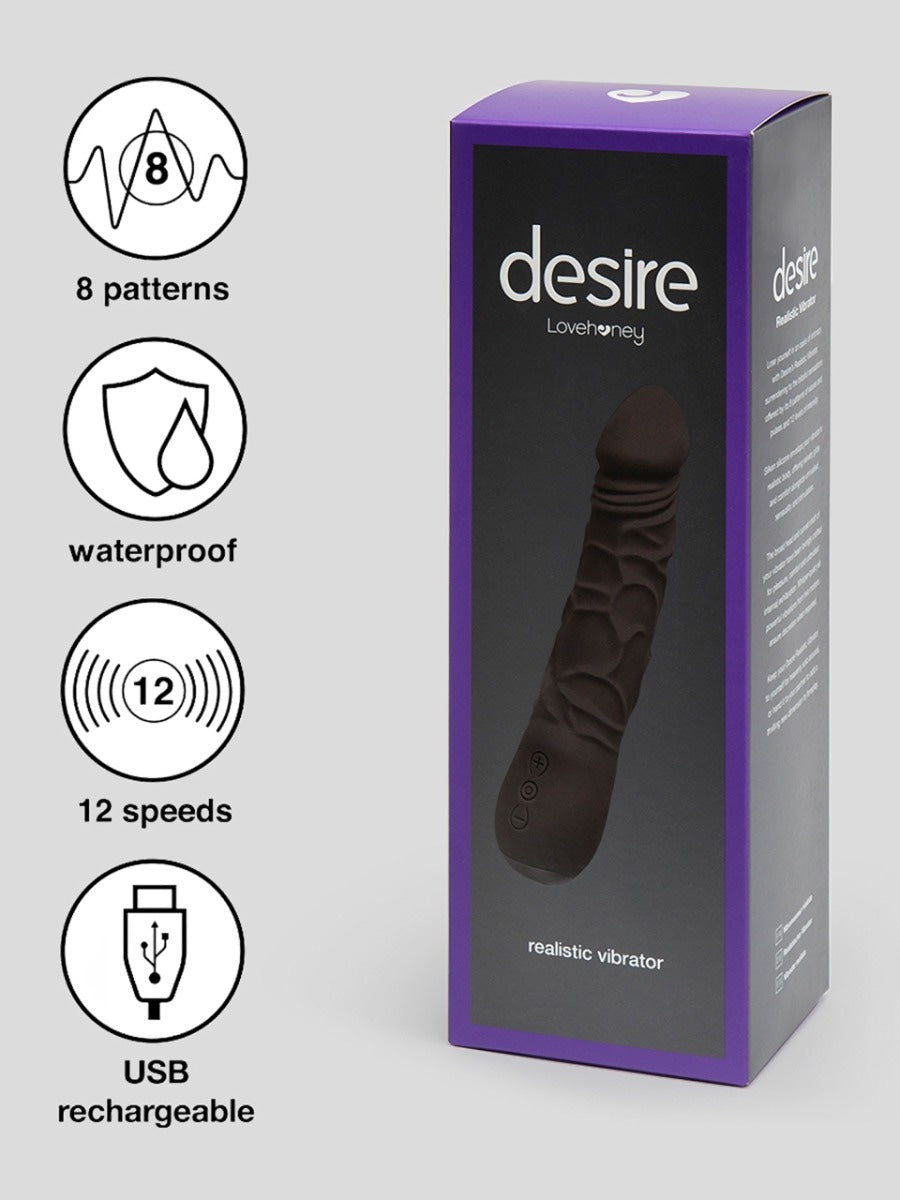 Vibromasseur réaliste 16,5 cm Luxury Desire