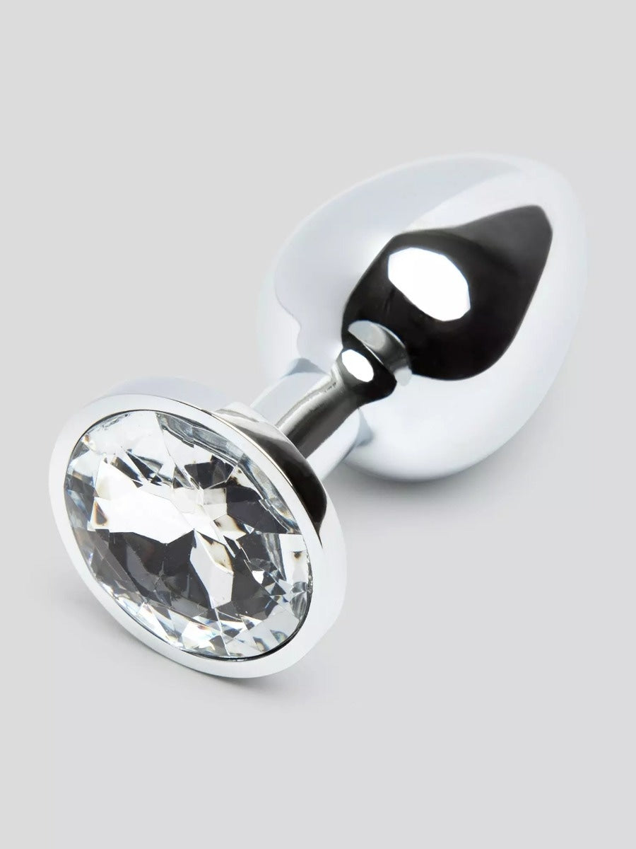 Plug anal bijou Secret Shine small transparent 124 g