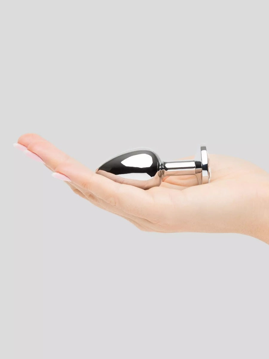 Plug anal bijou Secret Shine small transparent 124 g