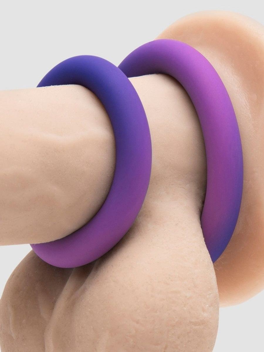 Kit de 3 cockrings silicone thermochrome Colour Play