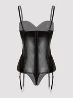 Guêpière Fierce wetlook noir GT