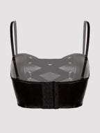 Soutien-gorge top effet cuir Fierce