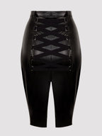 Jupe effet cuir Fierce