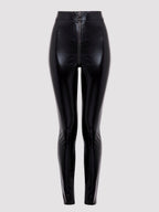 Legging zip effet cuir Fierce