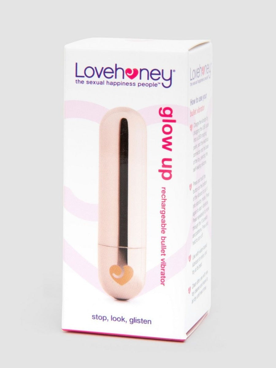 Stimulateur bullet rechargeable Glow Up