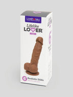 Gode ventouse silicone 15,2 cm Luxe Lifelike Lover