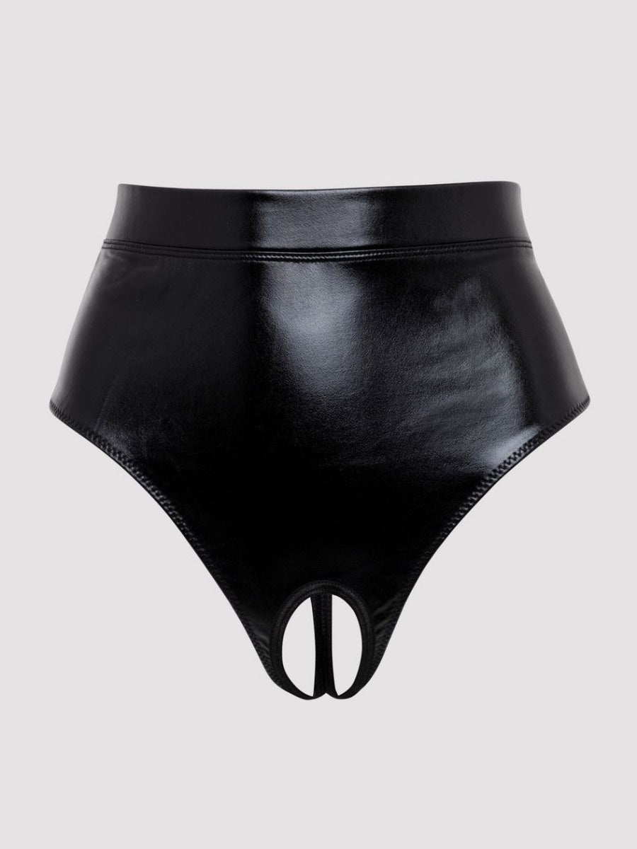 String ouvert wetlook Fierce