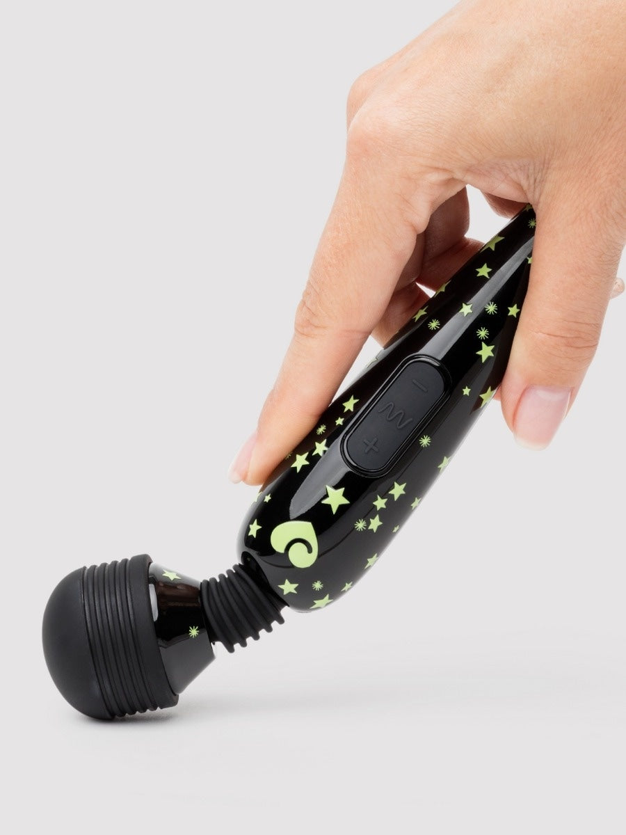 Vibromasseur wand mini Deluxe phosphorescent