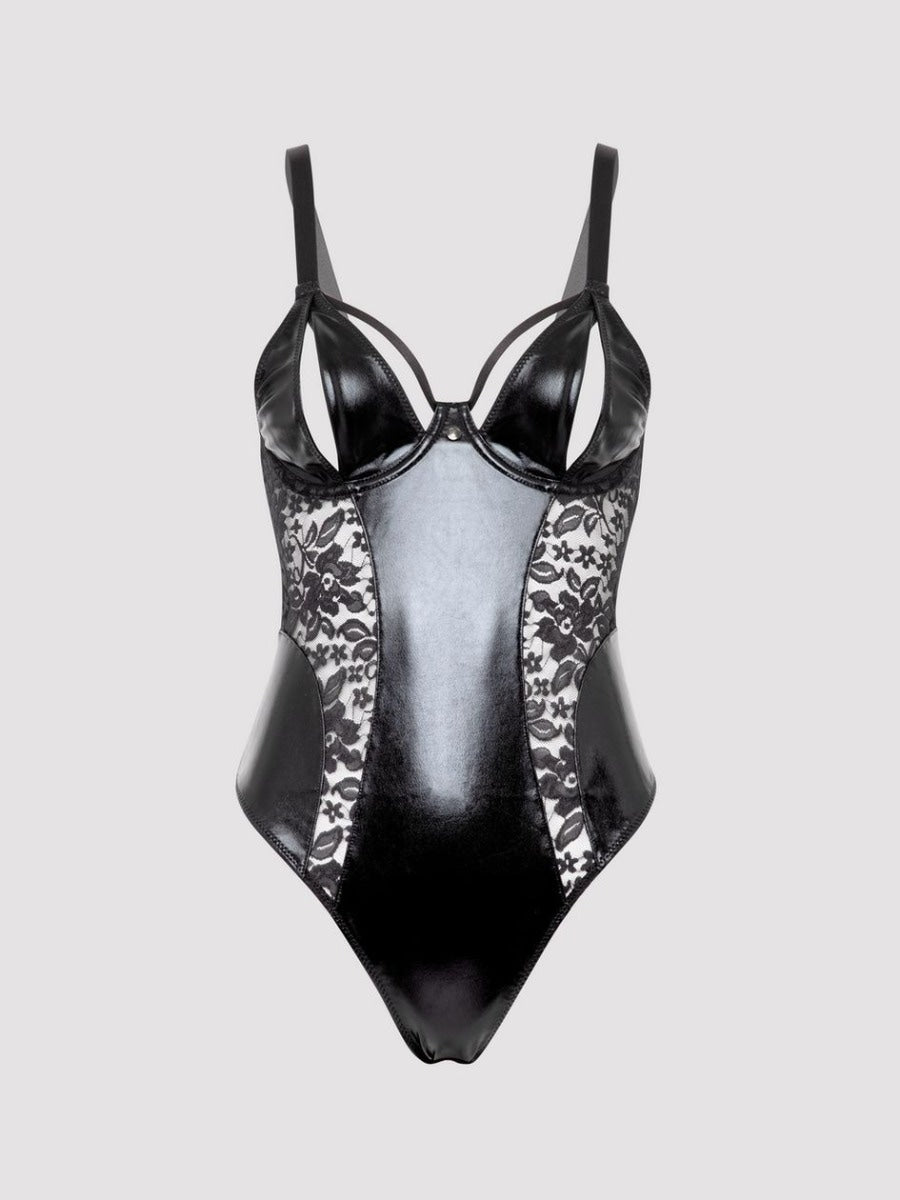Body ouvert wetlook Fierce Muse