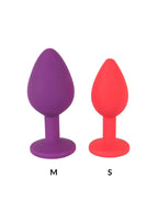 Plug Anal Bijou Rouge Small ColorfulJOY