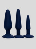 Kit plug anal silicone Booty Bound 3 pièces