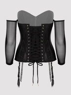 Corset manches longues Secret Silhouette noir