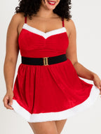 Nuisette babydoll mère Noël Fantasy Santa GT