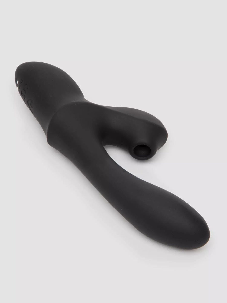 Vibromasseur rabbit chauffant Dual Embrace