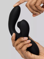 Vibromasseur rabbit chauffant Dual Embrace