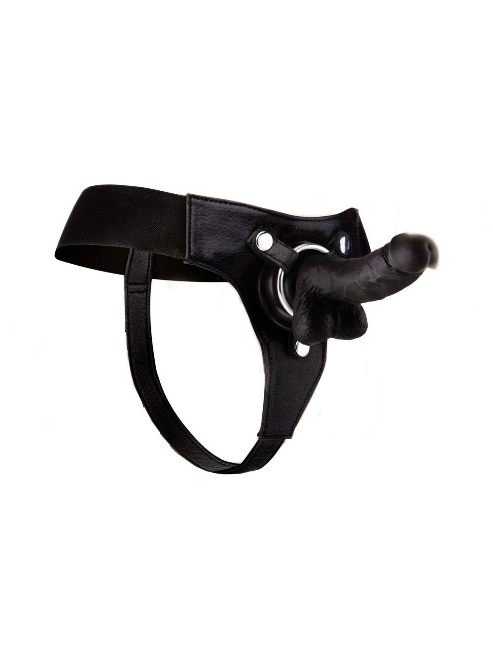 Gode Ceinture Réaliste Cuir 18 cm