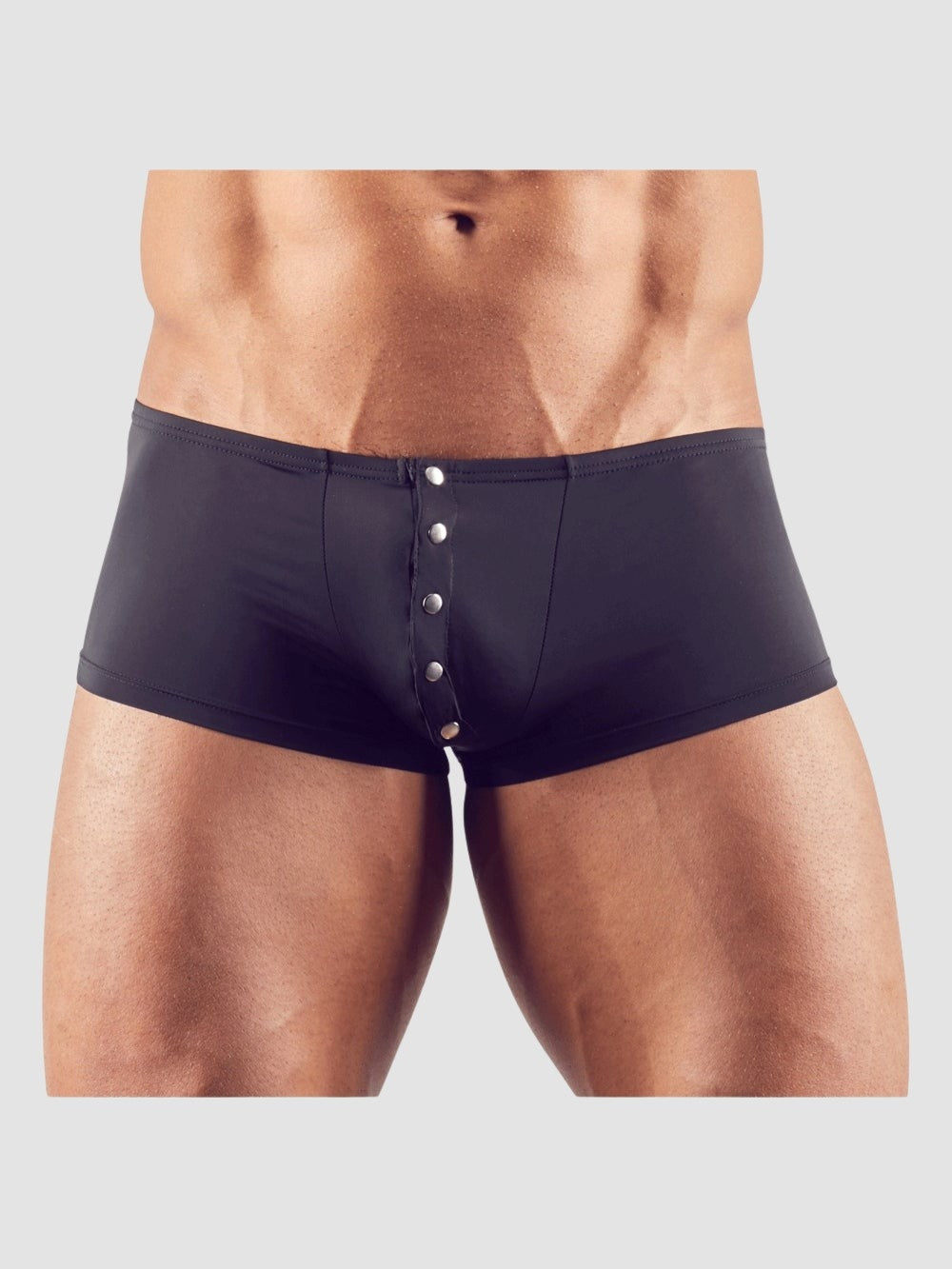 Boxer Noir Boutons