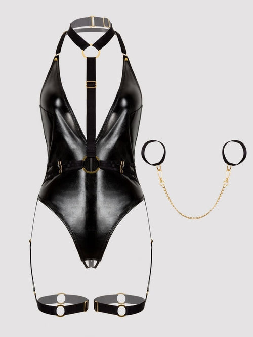 Body et harnais bondage Fierce Caged Desire